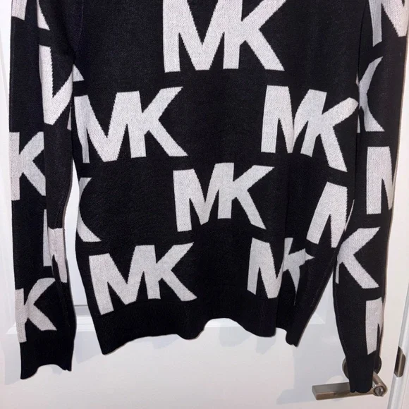 Michael Kors Long Sleeve Monogrammed Sweaters for Women Size Small - Picture 10 of 12